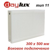 Радиатор отопления Daylux тип 11 K 300х500 (317 Вт, PK боковое подключение)