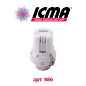 Радиаторный кран и вентиль Термостатическая головка ICMA (арт. 986, 28х1,5)