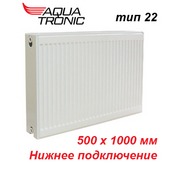 Стальной радиатор Aqua Tronic тип 22 VK 500х1000