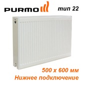 Радиатор отопления Purmo Ventil Compact тип CV22 500х600