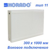 Радиатор отопления Korado Radik тип 11K 300х1000
