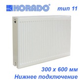 Радиатор отопления Korado Radik тип 11VK 300х600