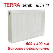 Радиатор отопления Terra teknik тип 11 K 500х400 (437 Вт, боковое подключение)