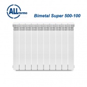 Биметаллические секционные радиаторы отопления Alltermo Bimetal Super 500/100