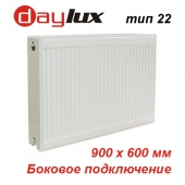 Стальной радиатор Daylux тип 22 K 900х600 (1780 Вт, PKKP боковое подключение)