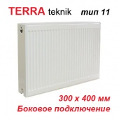 Радиатор отопления Terra teknik тип 11 K 300х400 (271 Вт, боковое подключение)