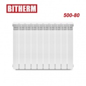 Биметаллические секционные радиаторы отопления Bitherm Bimetal-500L-80 (BT0556)