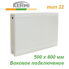 Стальной панельный радиатор отопления Kermi Therm X2 тип 22 FKO 500х600
