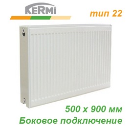 Стальной панельный радиатор отопления Kermi Therm X2 тип 22 FKO 500х900