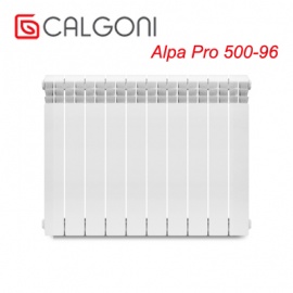 Алюминиевые секционные радиаторы отопления Calgoni Alpa Pro 500/96