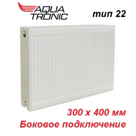 Стальной панельный радиатор отопления Aqua Tronic тип 22 K 300х400