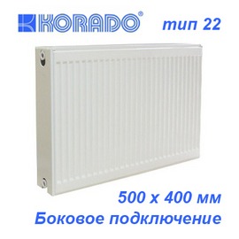 Стальной панельный радиатор отопления KORADO RADIK тип 22K 500х400
